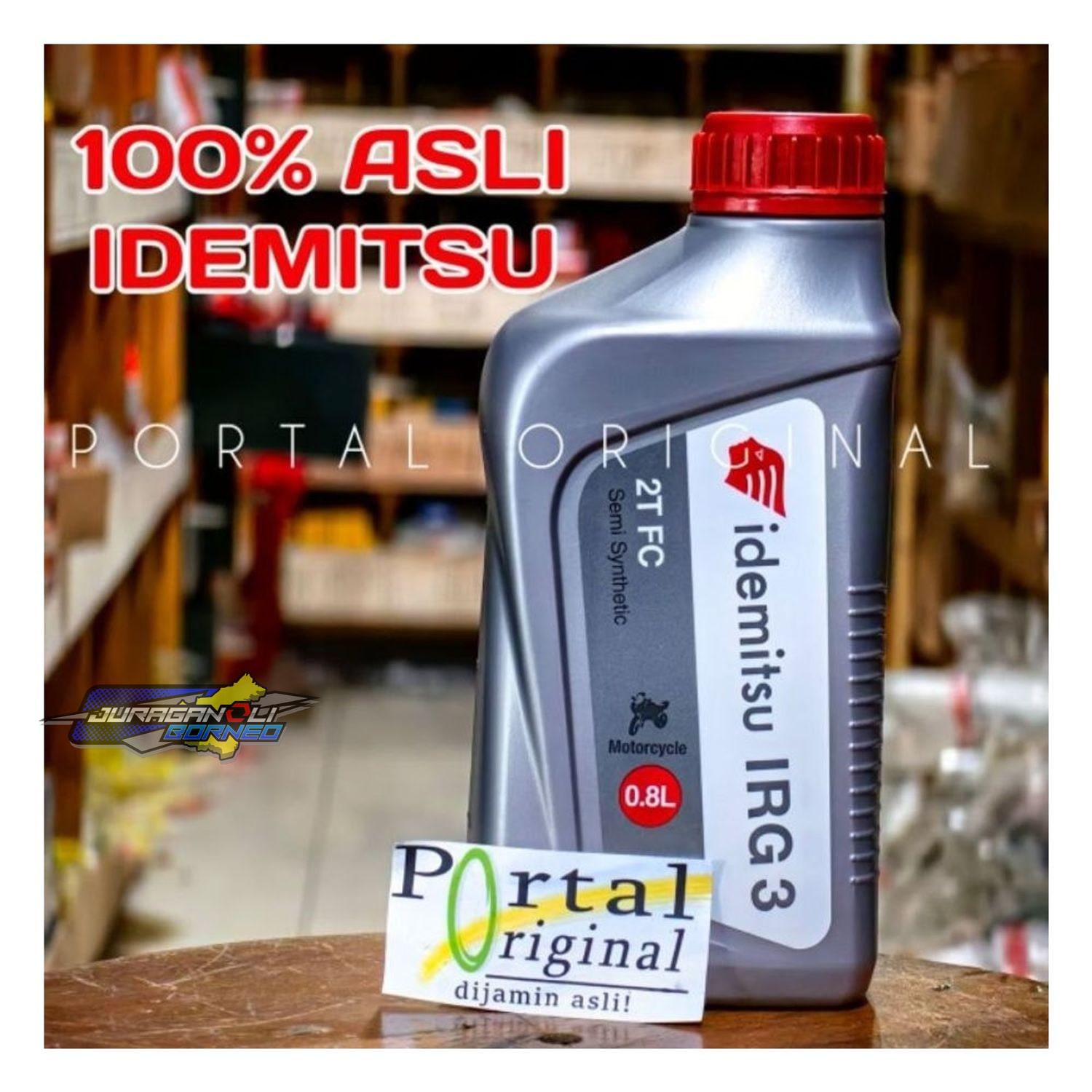 Idemitsu Idemitsu 2T Semi-Synthetic Low Smoke 800ml
