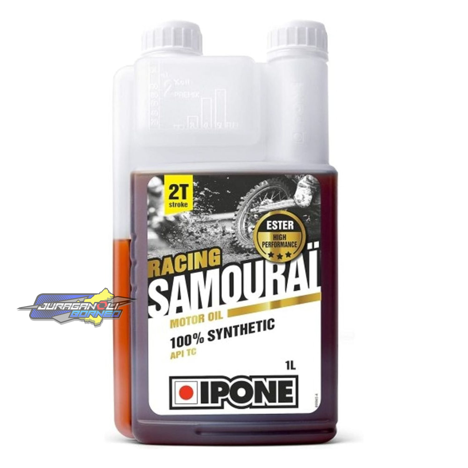 Ipone Ipone Samourai Racing 2T Strawberry Scent 1L