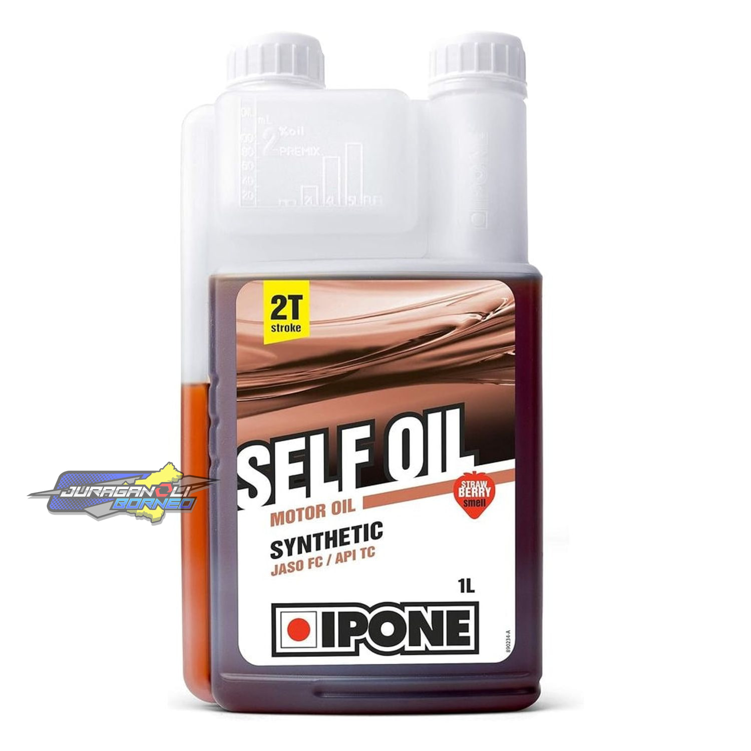 Ipone Ipone Self Oil 2T Strawberry Scent 1L